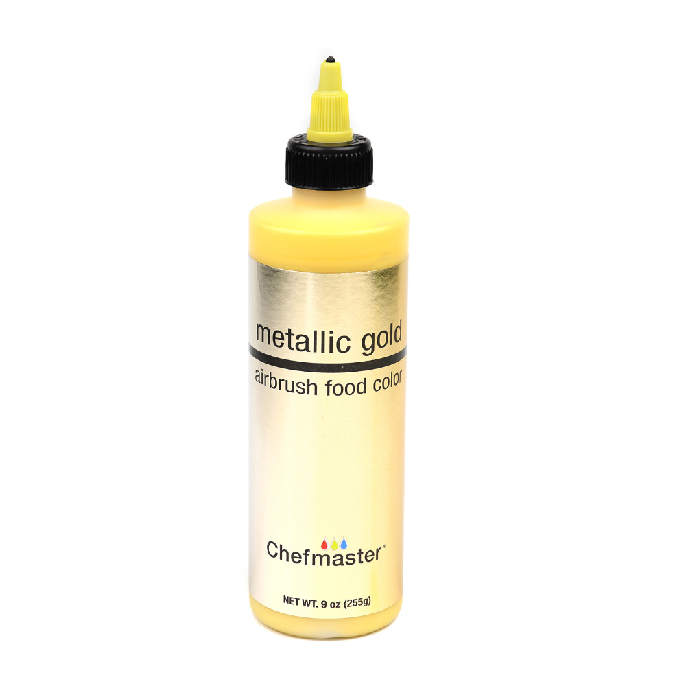 Chefmaster Metallic Gold Airbrush Food Color, oz