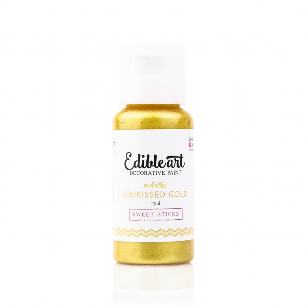 Edible Art Sunkissed Gold Metallic Food Paint