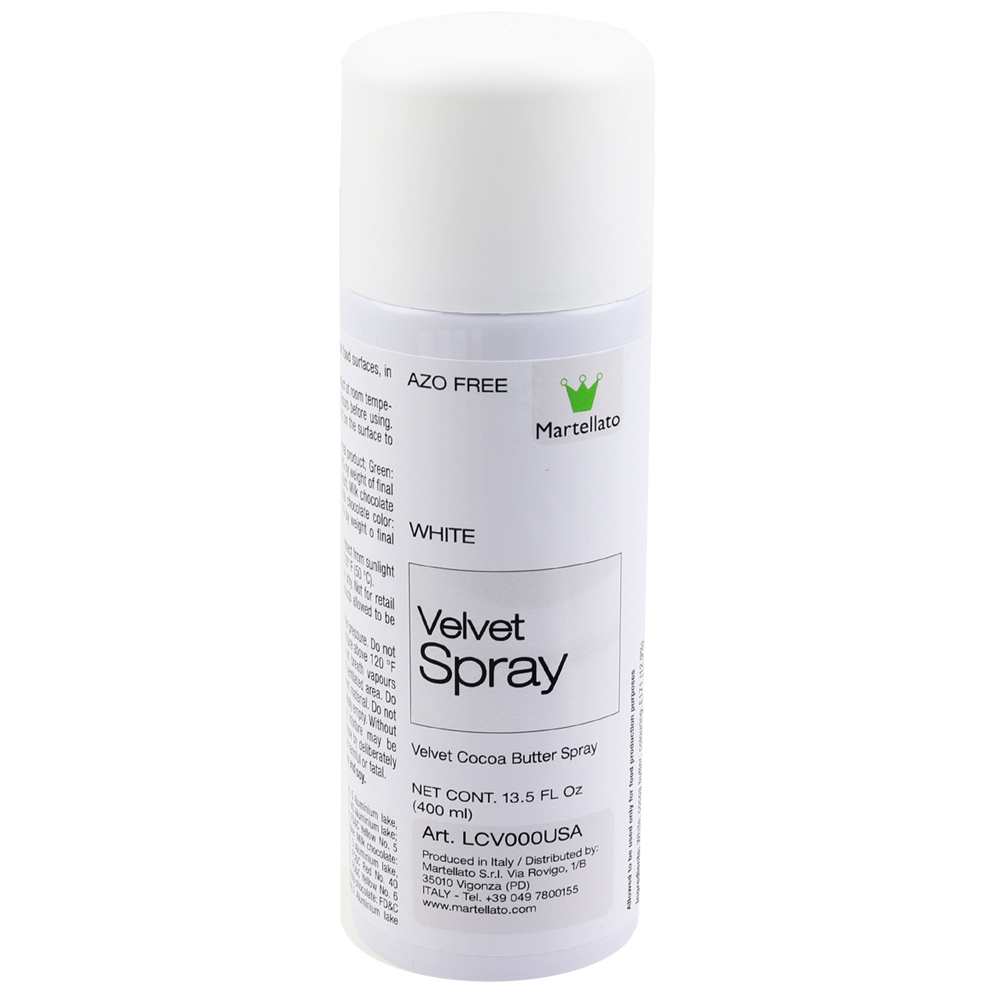 Martellato Edible White Velvet Spray