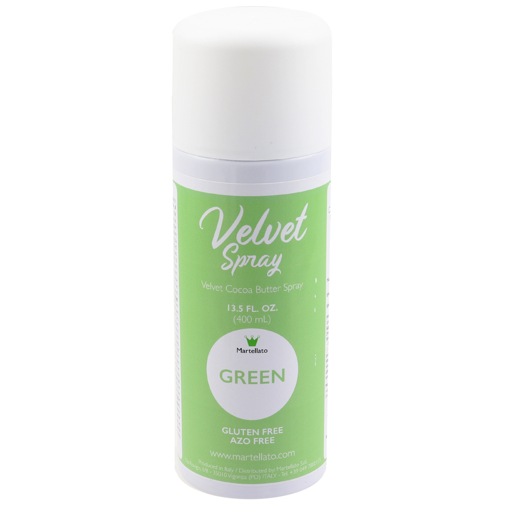 Martellato Edible Green Velvet Spray
