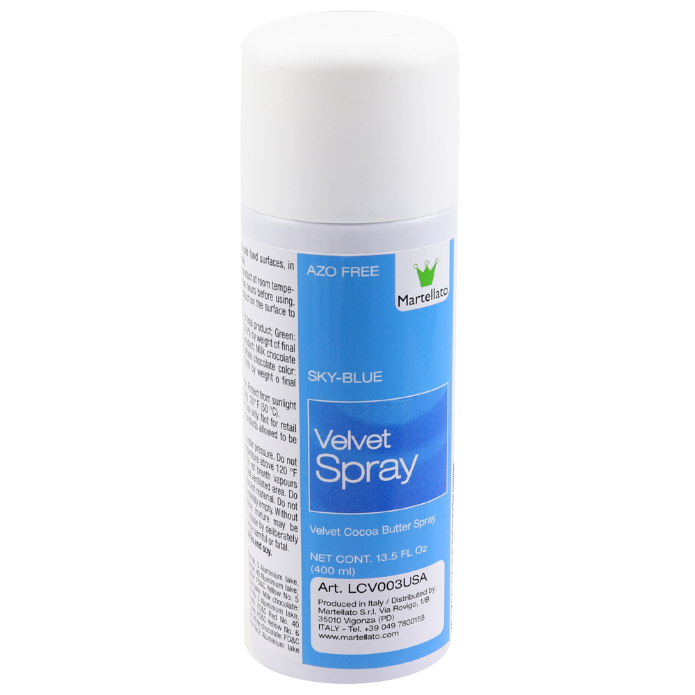 Martellato Edible Blue Velvet Spray