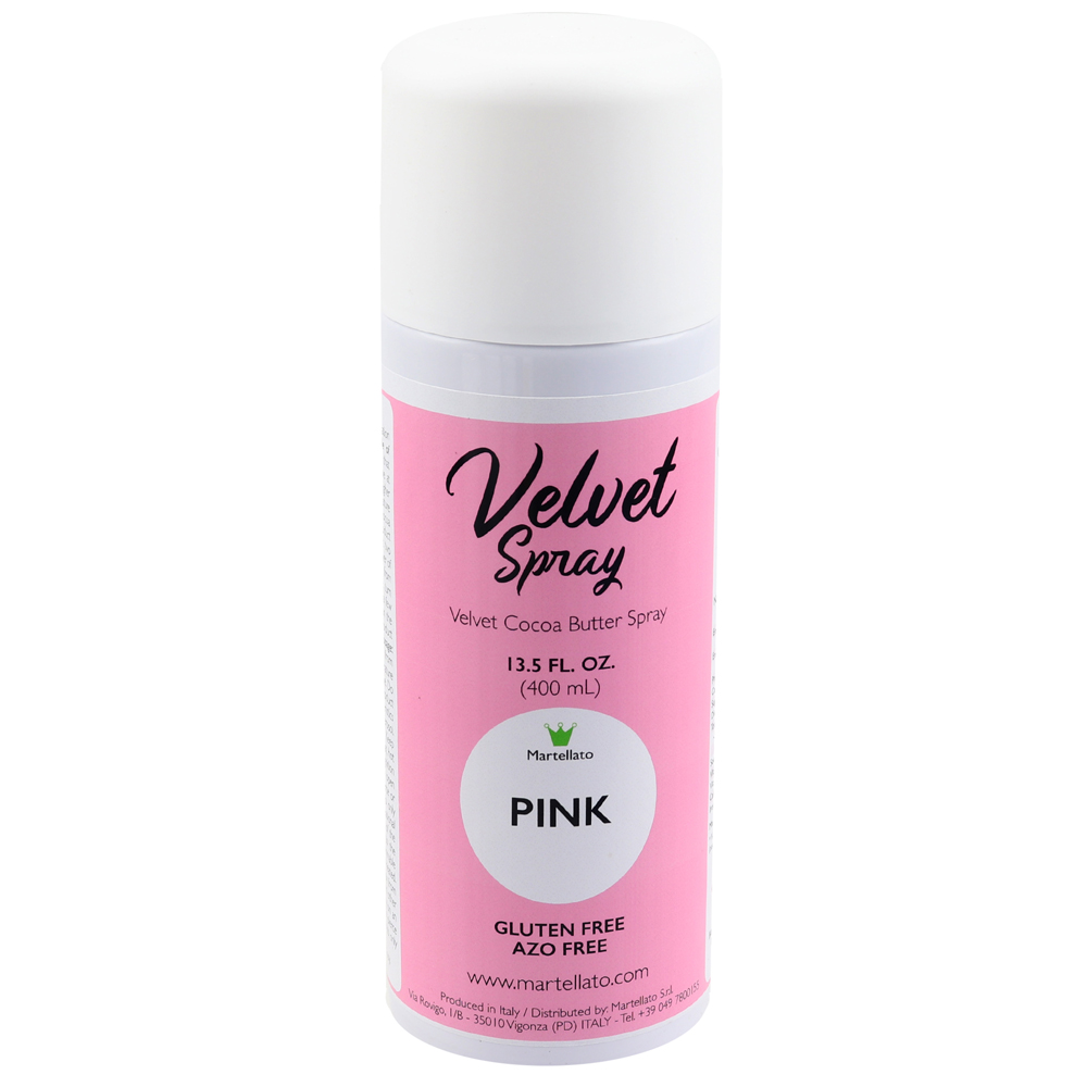 Martellato Edible Pink Velvet Spray
