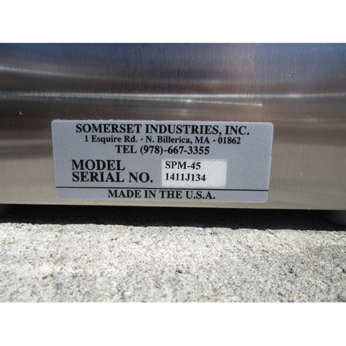 Somerset SPM-45 Pastry and Turnover Machine, Demo--Includes Extra Die Set image 9
