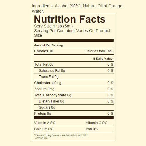 Ingredients & nutrition facts image 1