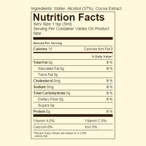 Ingredients & nutrition facts image 1