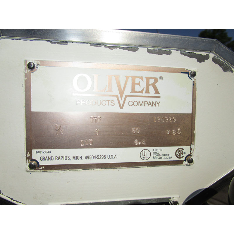 Oliver Bread Slicer 777 1/2," Very Good Condition image 6