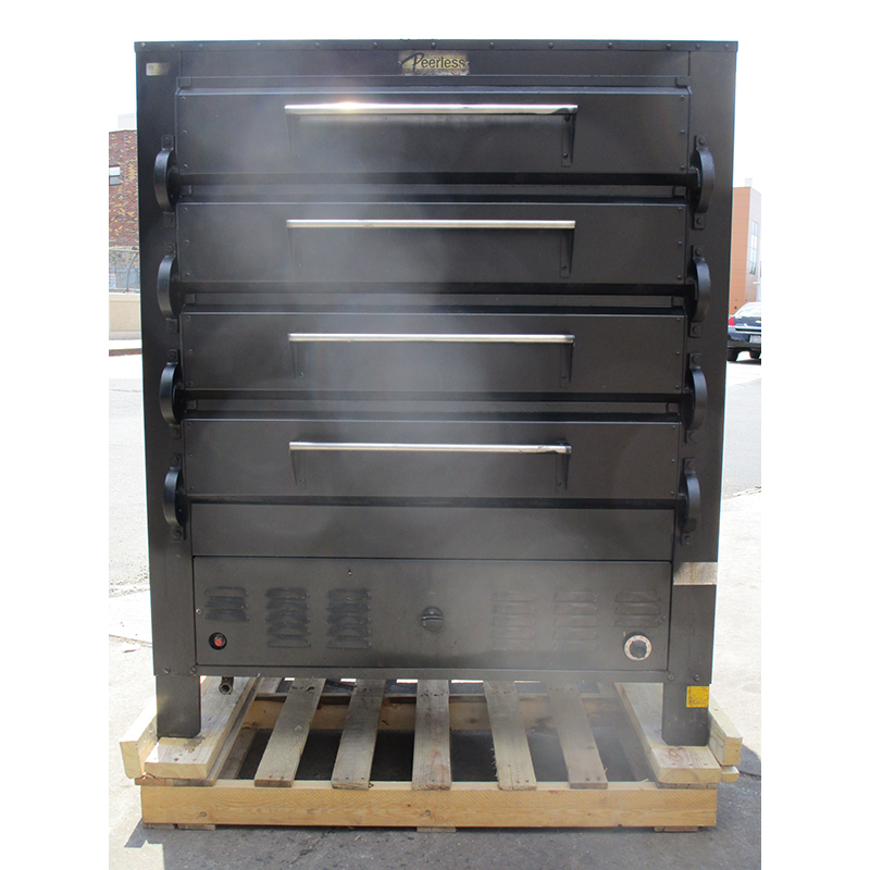 Peerless 8-Pan Natural-Gas Deck Oven 2348M, Great Condition image 1