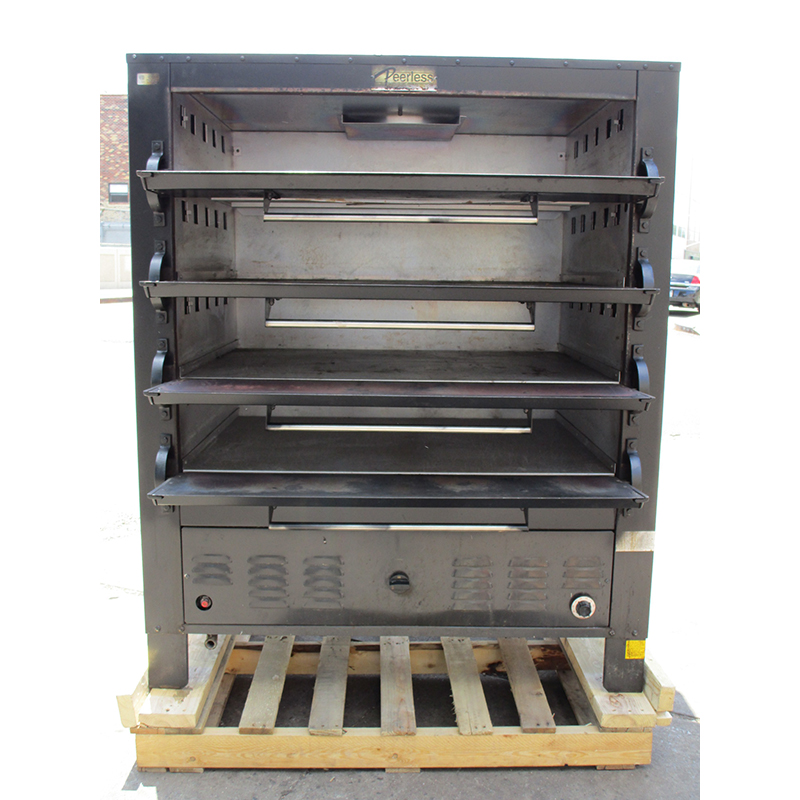 Peerless 8-Pan Natural-Gas Deck Oven 2348M, Great Condition image 3