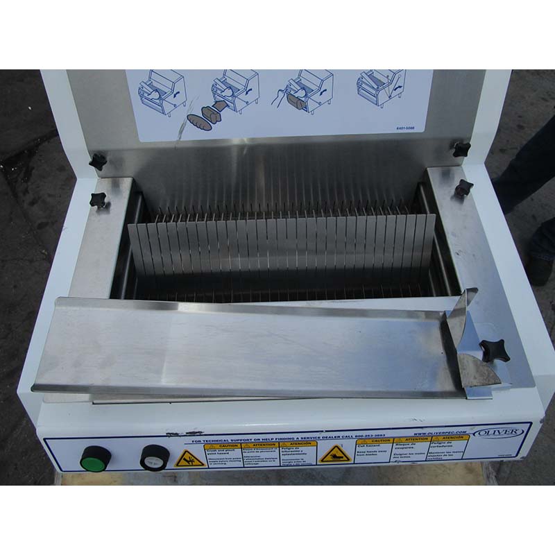 Oliver Bread Slicer 732N 1/2" Cut, Very Good Condition image 7