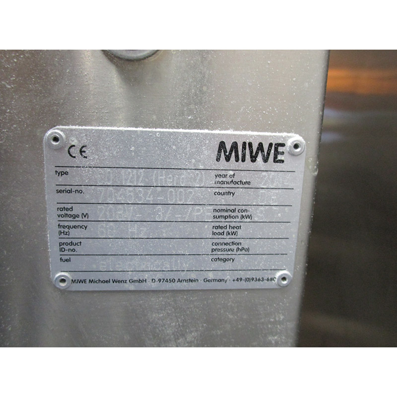 Miwe 4 Deck Electric Oven with Loader CO 4.1212, Used Excellent Condition image 28