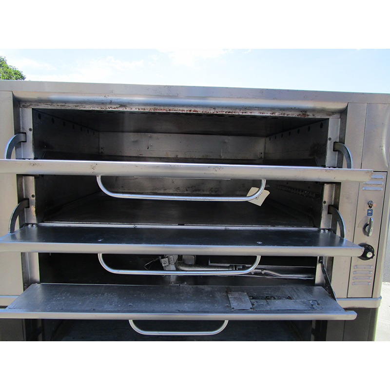 Blodgett Double Deck Gas Oven 981/981, Good Condition image 2