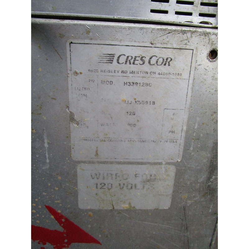 Crescor H339128C Insulated Half-Size Hot Cabinet, Good Condition image 4
