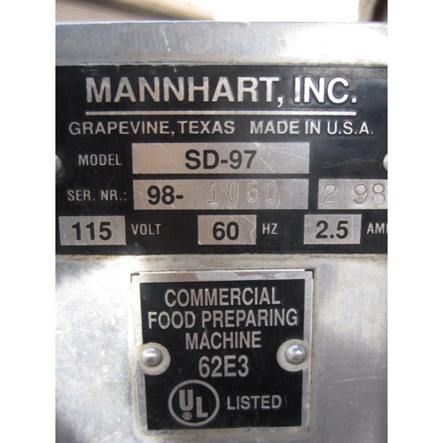 Manhart Salad Dryer Spinner Model # SD-97 (Used Condition) image 6
