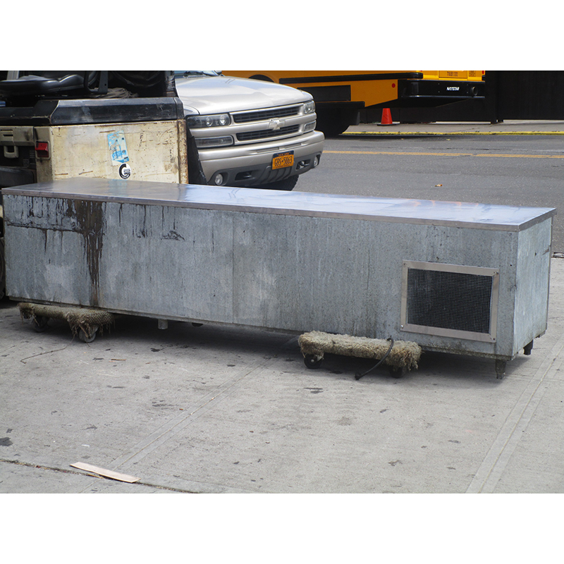 Leader LB96S All-Stainless Low Boy Equipment Base Cooler 24" H, Good Condition image 5