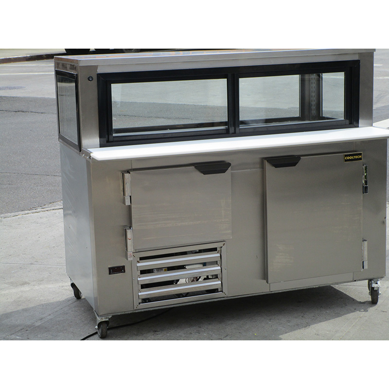Cooltech CMPH-60BOX Refrigerated Sandwich Prep Table, Excellent Condition image 2