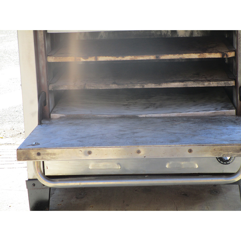 Peerless C131NS Double Deck Gas Pizza Oven, Good Condition image 6