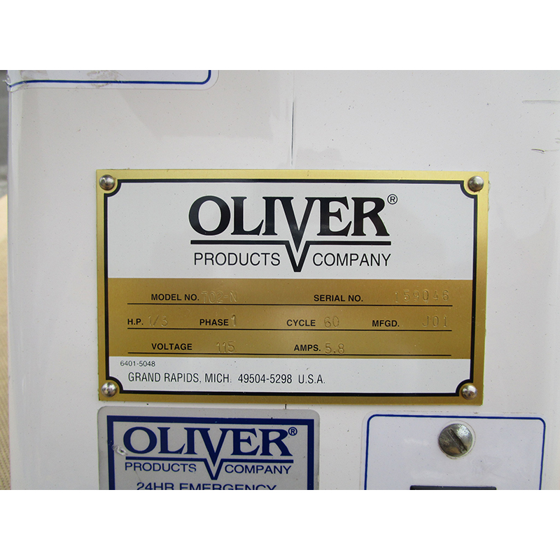 Oliver Bagel Slicer 702N, Excellent Condition image 7