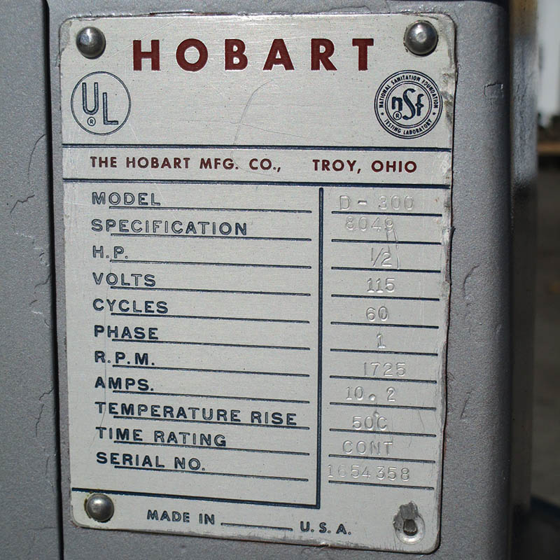Hobart 30 Quart Mixer D300, Great Condition image 5