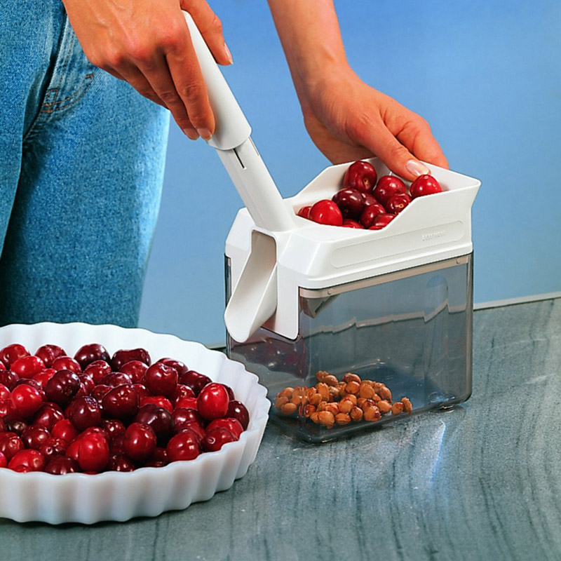 Leifheit 37200 Cherrymat Cherry Pitter / Stoner Vegetable Peelers