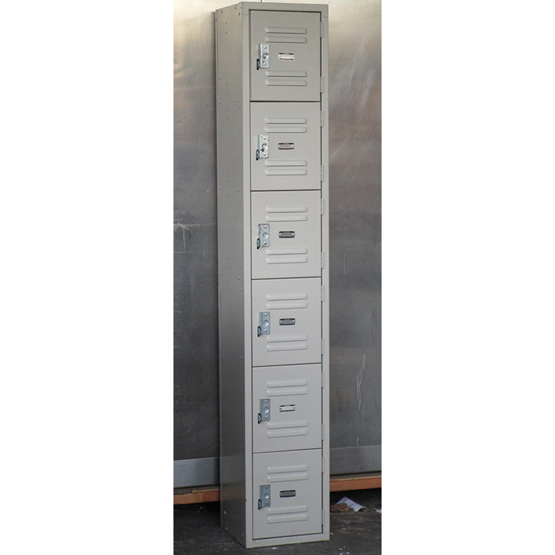 Six Tier, Six Door Locker 12x12x12, Great Condition image 1