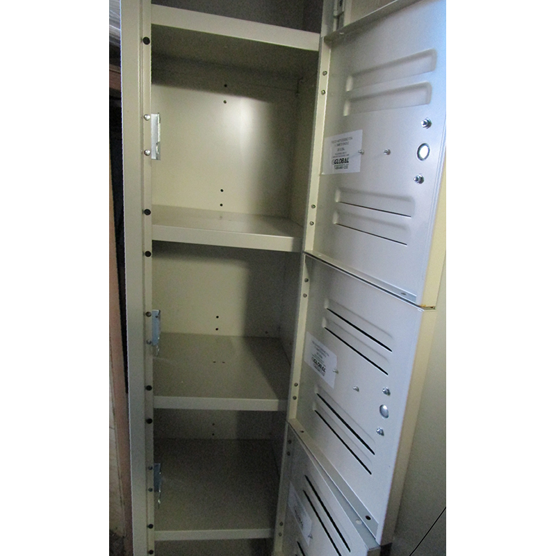 Six Tier, Six Door Locker 12x12x12, Great Condition image 3