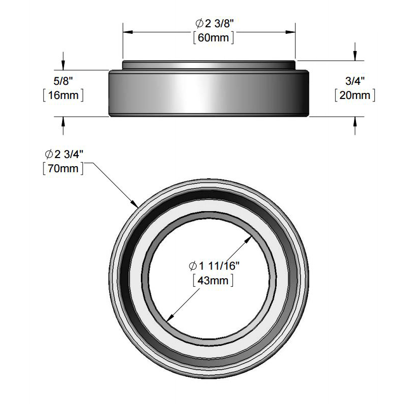 T&S Brass Rubber Bumper for Spray Valve image 2