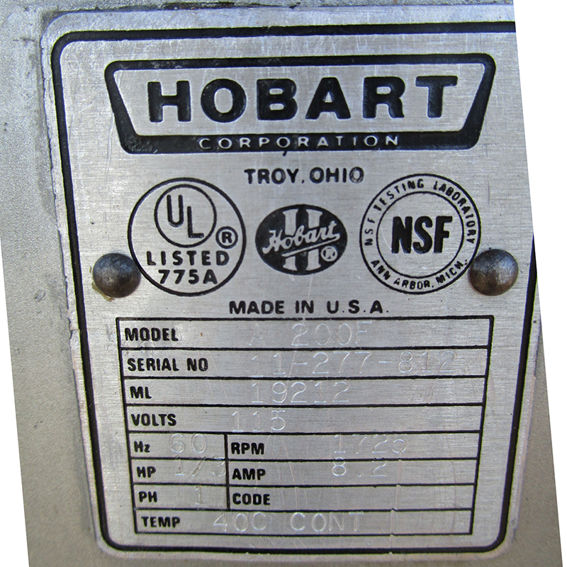 Hobart 20 Quart Mixer A200F, Great Condition image 4