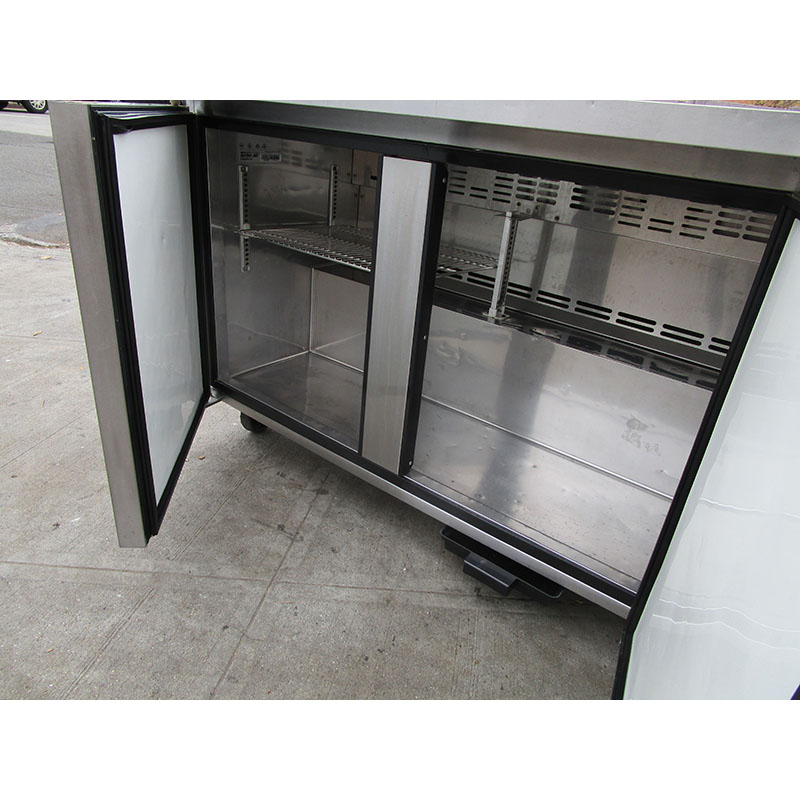 Turbo Air TUR-72SD Super Deluxe 3 Door Undercounter Refrigerator, Great Condition image 4