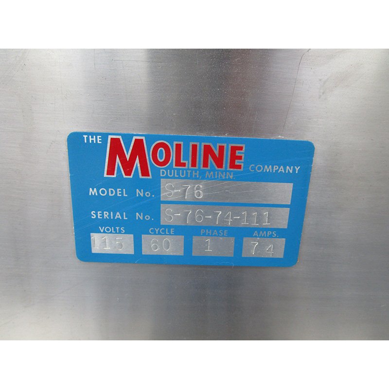 Moline Bread Moulder S-76, Great Condition image 11