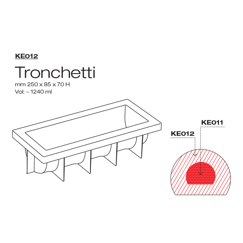 Pavoni Pavocake Silicone TRONCHETTI Mold image 1