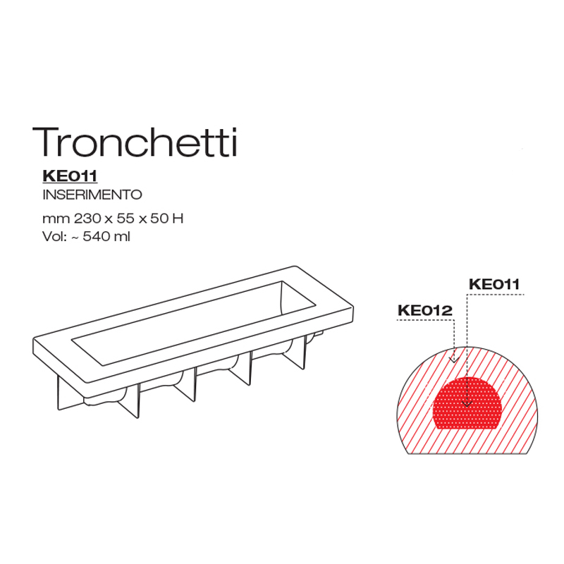 Pavoni Pavocake Silicone TRONCHETTI Mold image 2