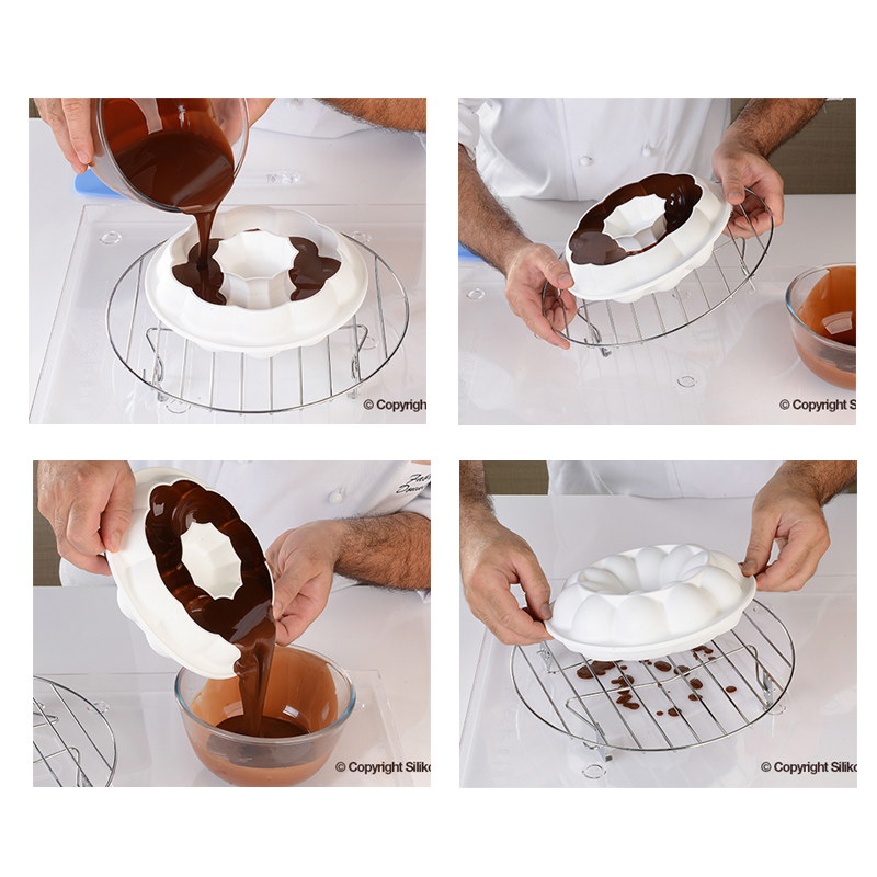 Silikomart "Kit Magia del Tempo" Tortaflex Freezing and Baking Mold image 3