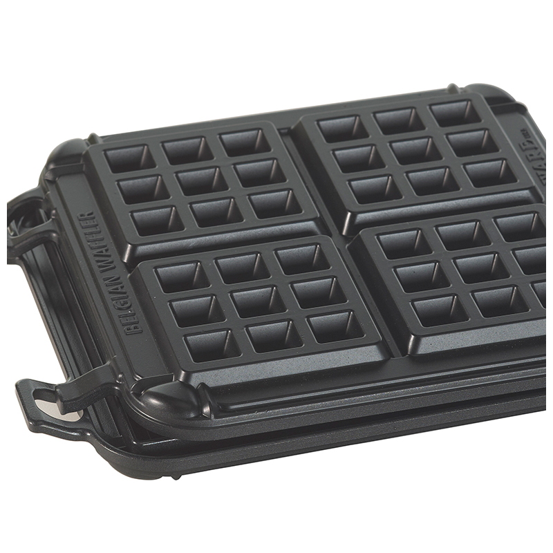 Nordic Ware Cast Aluminum Stovetop Belgian Waffle Maker image 2