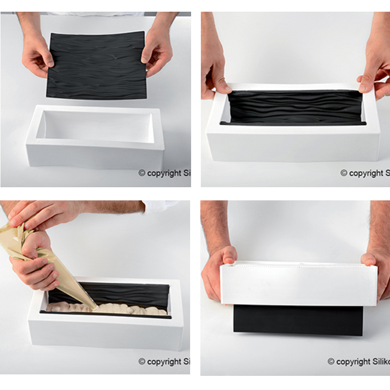 Silikomart "Matelasse" Tortaflex Mold image 2