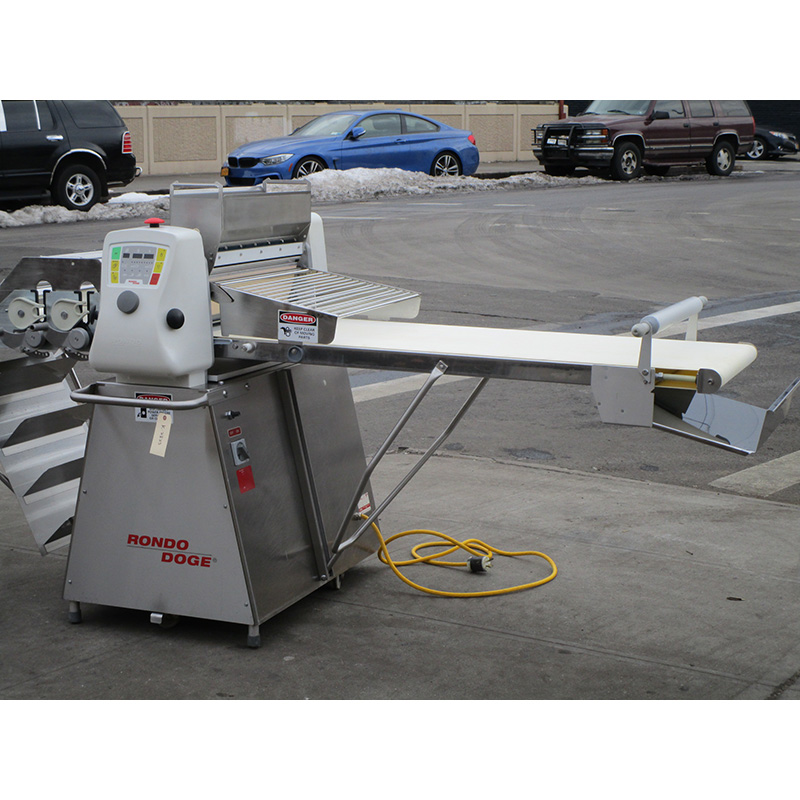 Rondo Dough Sheeter & Cutting Station SFS611C, Great Condition image 11