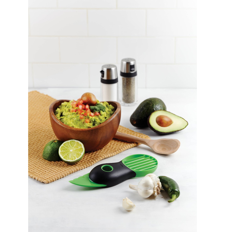 OXO Good Grips 3-in-1 Avocado Slicer, Green image 4