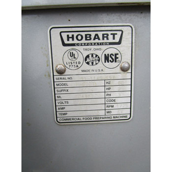 Hobart 60 Quart H600T Mixer With a Timer and Bowl Guard, Great Condition image 4