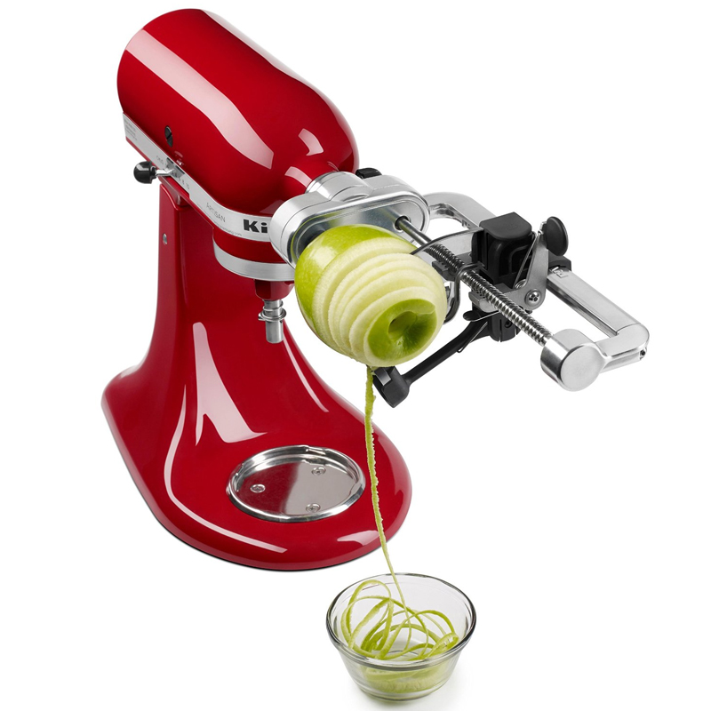 KitchenAid KSM1APC Spiralizer Attachment with Peel, Core and Slice image 1