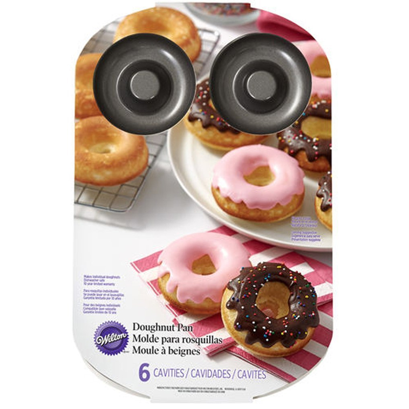 Wilton 6-Cavity Doughnut Pan image 1