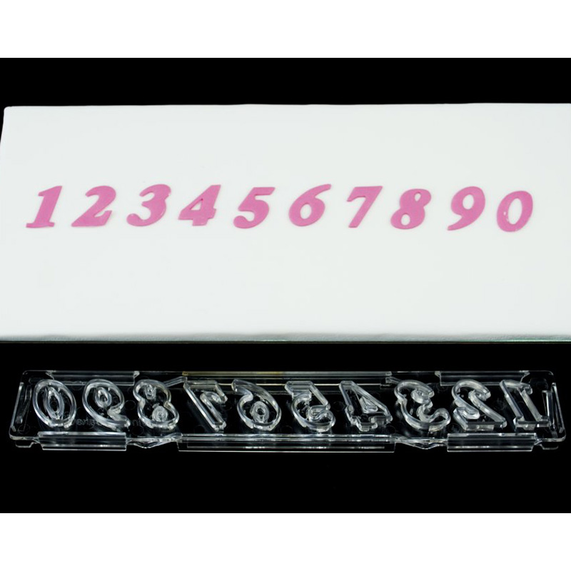 Windsor Cake Craft Script Numbers Clikstix Cutter image 1