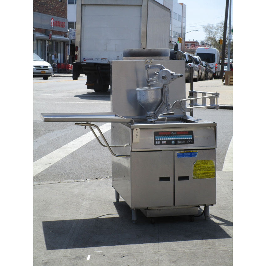 Pitco Donut Fryer With Manual Donut Dropper DD24R-MS, Very Good Condition image 1