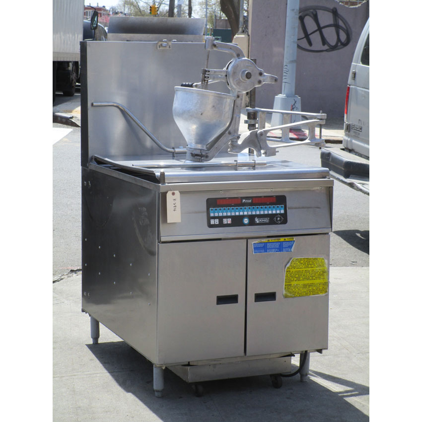 Pitco Donut Fryer With Manual Donut Dropper DD24R-MS, Very Good Condition image 4