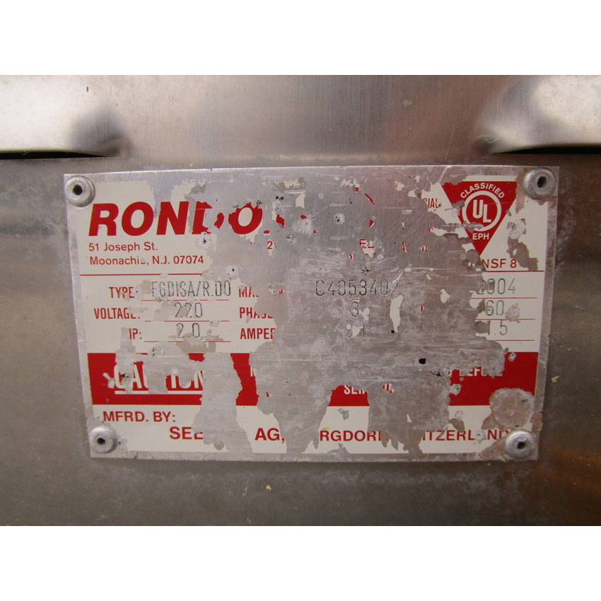 Rondo Rondopress Dough & Fat Press, Excellent Condition image 6