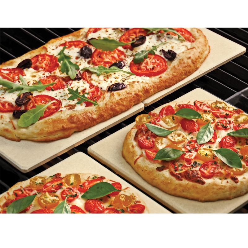 Outset Pizza Grill Stone Tile 7.5" - Pack of 4 image 1