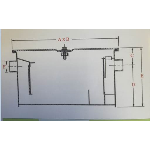 LJ-20 Grease Trap/Interceptor 20 Lbs image 1