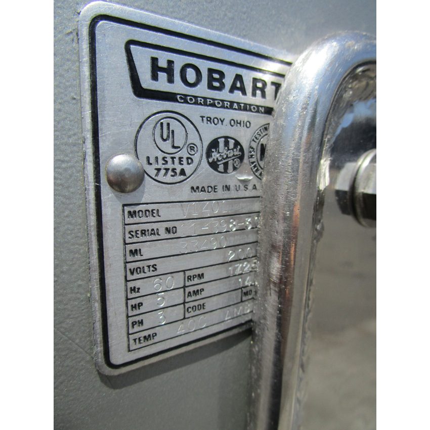 Hobart 140 Quart V1401 Mixer, Excellent Condition image 5