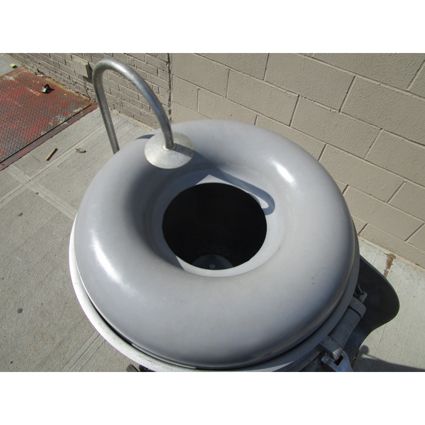 Hobart 6115 20 lb. Portable Potato Peeler With Timer & Portable Stand, Excellent Condition image 5