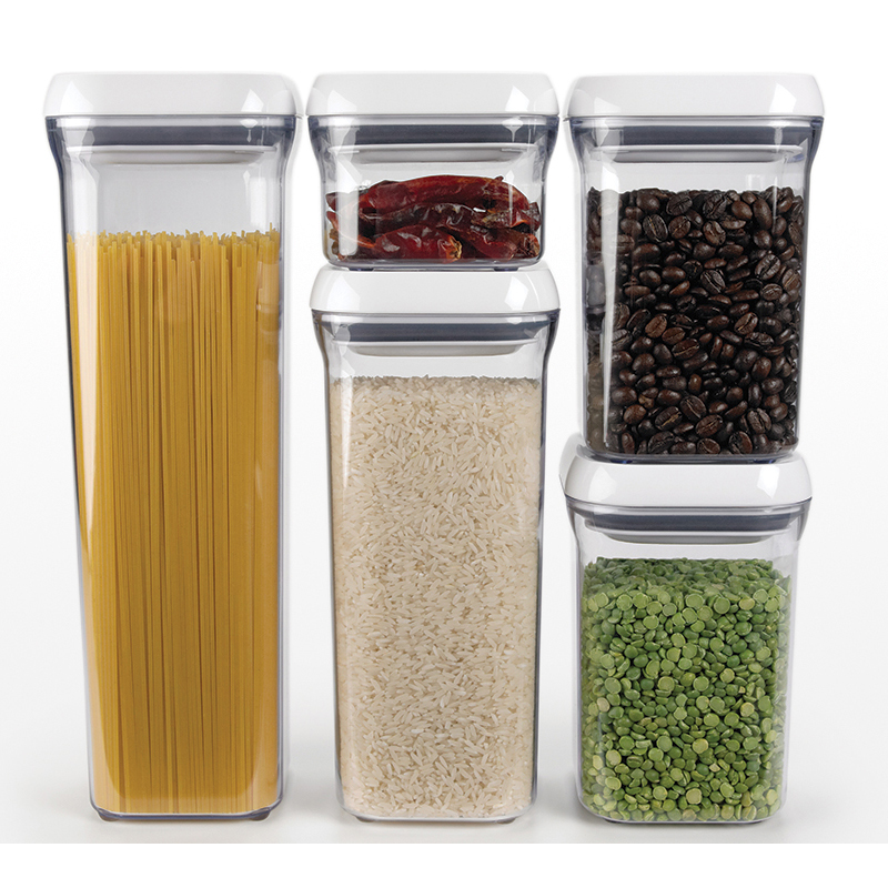 OXO Good Grips 10Piece POP Container Set Square Storage Containers