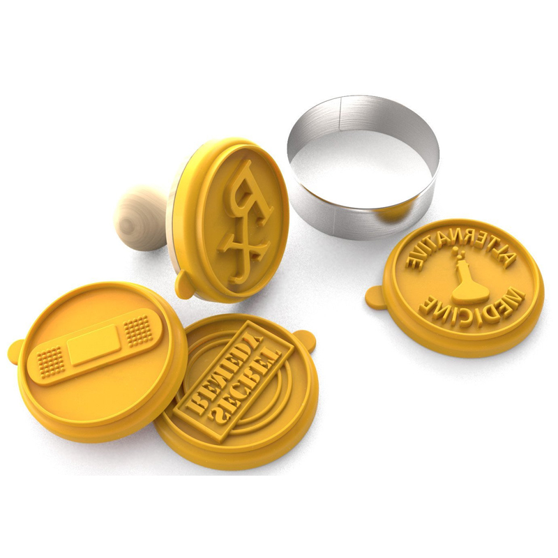 Silicandy Silicone Cookie Stamps Cookie Press