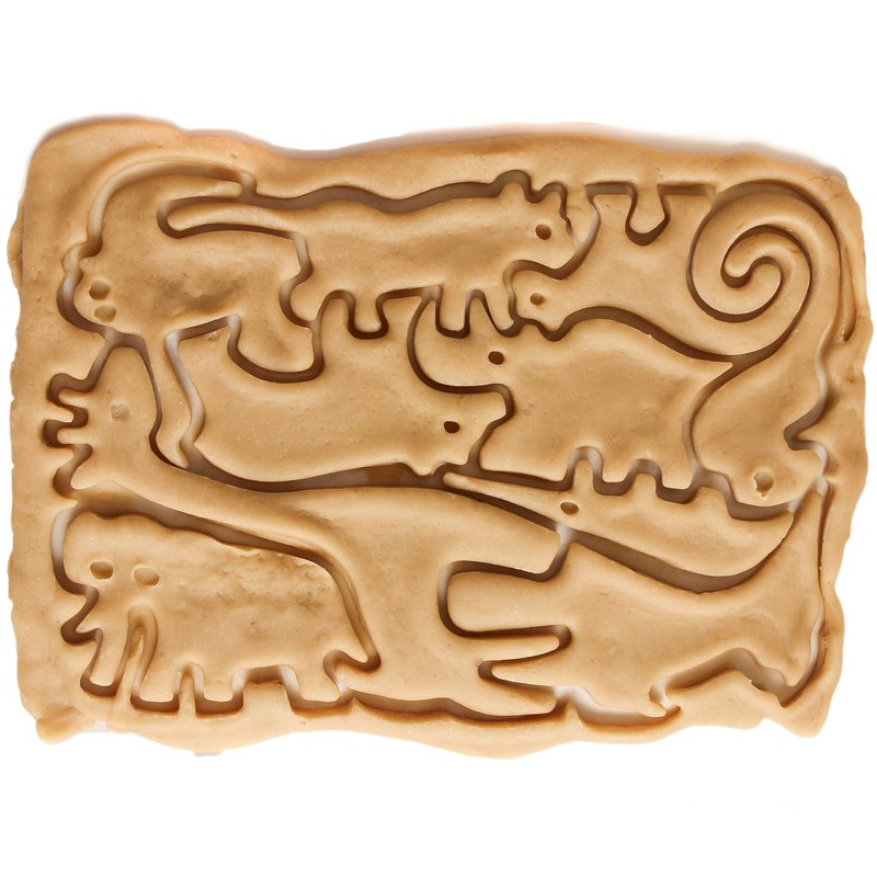 Silicandy Animal Cookie Cutter Sheets Shaped Cookie Cutter